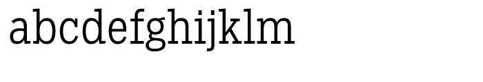 Salvo Serif Condensed Light Font LOWERCASE