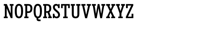 Salvo Serif Extra Condensed Regular Font UPPERCASE