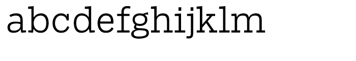 Salvo Serif Light Font LOWERCASE
