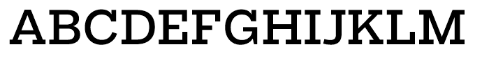 Salvo Serif Regular Font UPPERCASE