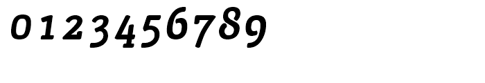 San Jaime Serif Oblique Font OTHER CHARS