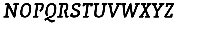 San Jaime Serif Oblique Font UPPERCASE