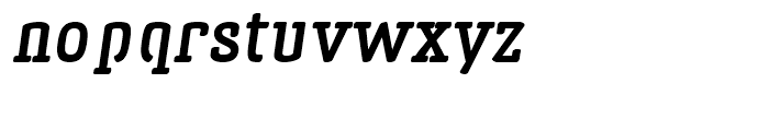 San Jaime Serif Oblique Font LOWERCASE