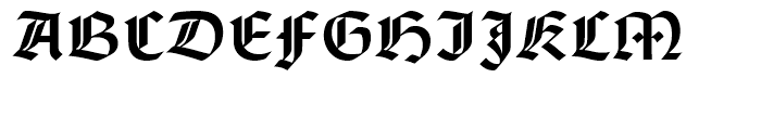 San Marco Cyrillic Roman Font UPPERCASE