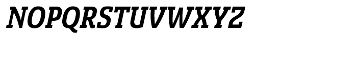 Sancoale Slab Cond Bold Italic Font UPPERCASE