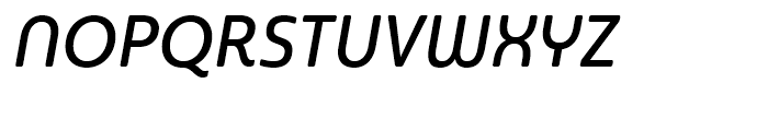 Sangli Cond Medium Italic Font UPPERCASE