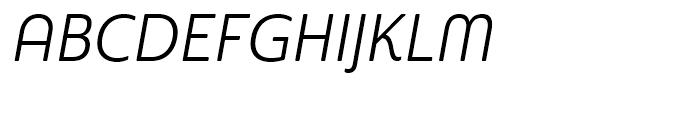 Sangli Cond Regular Italic Font UPPERCASE