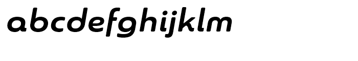 Sangli Ext Bold Italic Font LOWERCASE