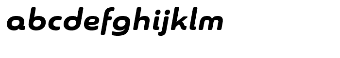 Sangli Ext ExBold Italic Font LOWERCASE