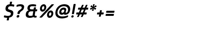 Sangli Norm Bold Italic Font OTHER CHARS
