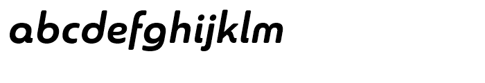 Sangli Norm Bold Italic Font LOWERCASE