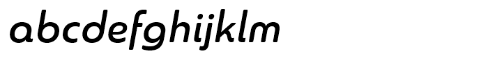 Sangli Norm Medium Italic Font LOWERCASE