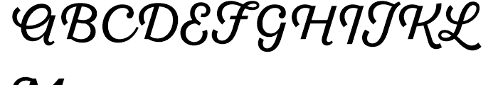 SantElia Script Regular Font UPPERCASE