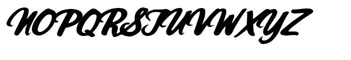 Santa Fe Bold Italic Font UPPERCASE