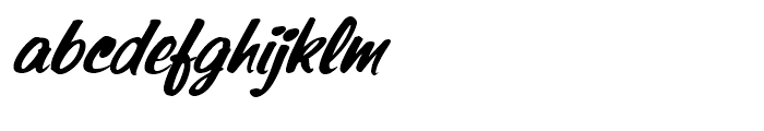 Santa Fe Medium Italic Font LOWERCASE