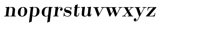 Santis Bold Italic Font LOWERCASE