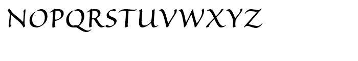 Sanvito Regular Font UPPERCASE