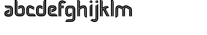 Sargon Medium Font LOWERCASE