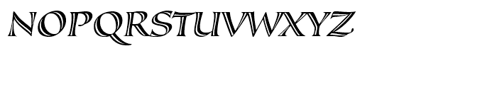 Sassafras Italic Font UPPERCASE
