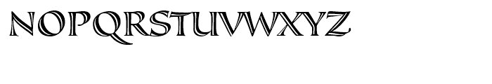 Sassafras Roman Font UPPERCASE
