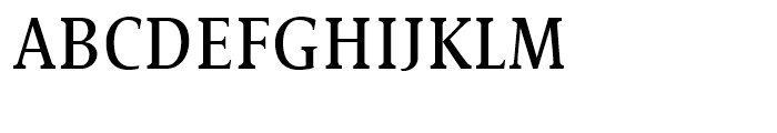 Satero Serif Regular Font UPPERCASE