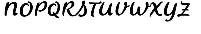 Saussa Regular Font UPPERCASE