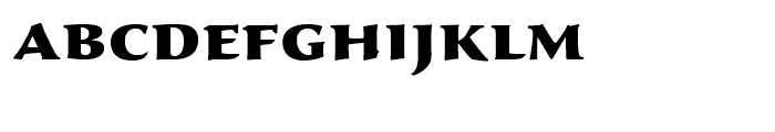 Sava Black Font LOWERCASE