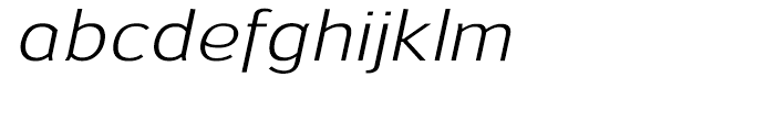 Savile Italic Font LOWERCASE