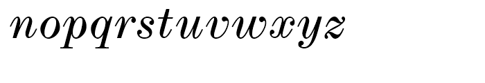 Sax Italic Font LOWERCASE