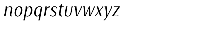 Saya SemiSans FY Italic Font LOWERCASE