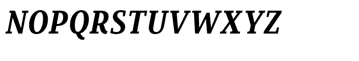 Saya Serif FY Bold Italic Font UPPERCASE