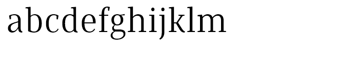 Saya Serif FY Regular Font LOWERCASE
