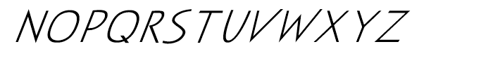Sayer Spiritual Italic Font LOWERCASE