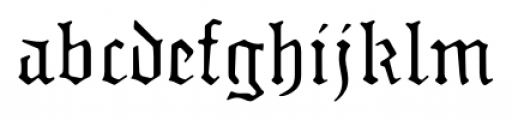 Sabbath Black Regular Font LOWERCASE