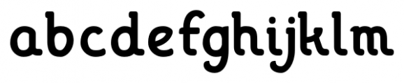 Sabio Perpendicular Bold Font LOWERCASE