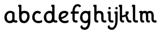Sabio Perpendicular Regular Font LOWERCASE