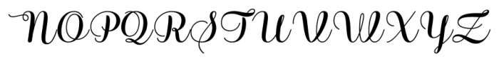 Sabores Script Bold Italic Font UPPERCASE