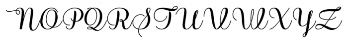 Sabores Script Semi Bold Italic Font UPPERCASE