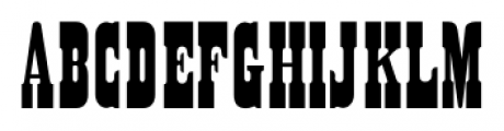 Sagebrush JNL Regular Font UPPERCASE