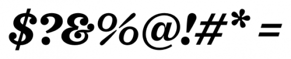 Sagona Bold Italic Font OTHER CHARS