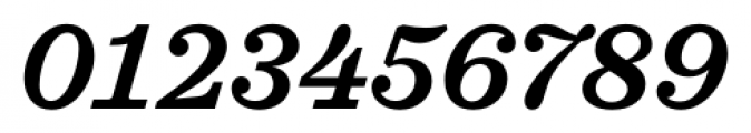 Sagona Semi Bold Italic Font OTHER CHARS