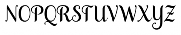 Samantha Basic Bold Font UPPERCASE