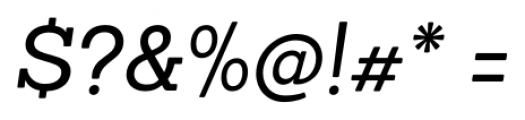 Sanchez Italic Font OTHER CHARS