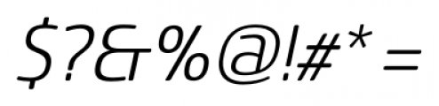 Sancoale Softened Regular Italic Font OTHER CHARS