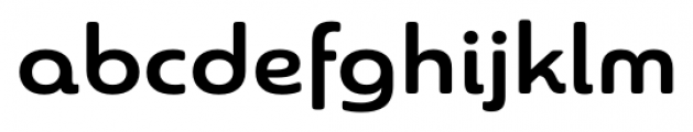 Sangli Extended Demi Font LOWERCASE