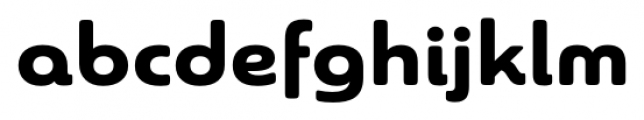 Sangli Extended ExtraBold Font LOWERCASE