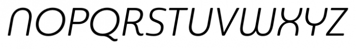 Sangli Normal Italic Font UPPERCASE