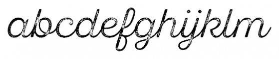 SantElia Rough Alt Light Three Font LOWERCASE