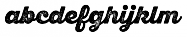 SantElia Rough Black Two Font LOWERCASE