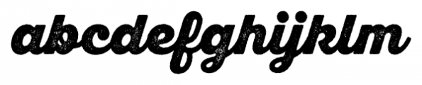 SantElia Rough Black Font LOWERCASE